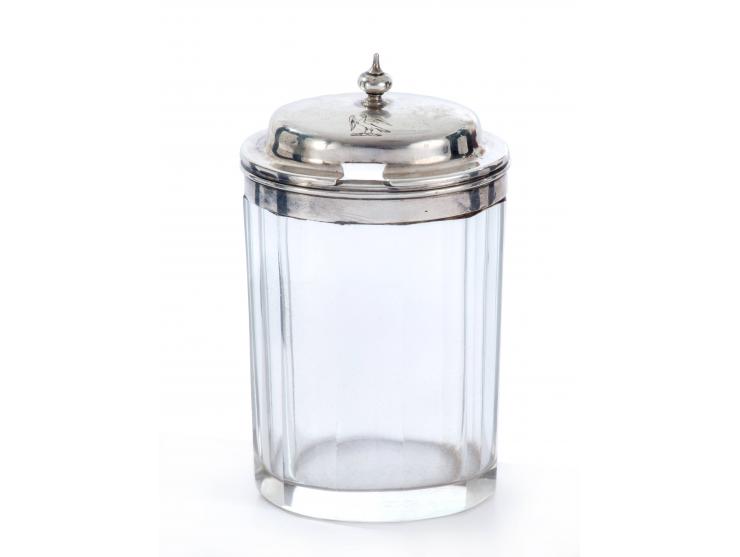 Honey Dish of Rebbe Rashab of Lubavitch – On the Rebbe's Table Throughout the Festivals of Tishrei – With Letter of Authenticity Signed by His Granddaughter Rebbetzin Chanah Gurary