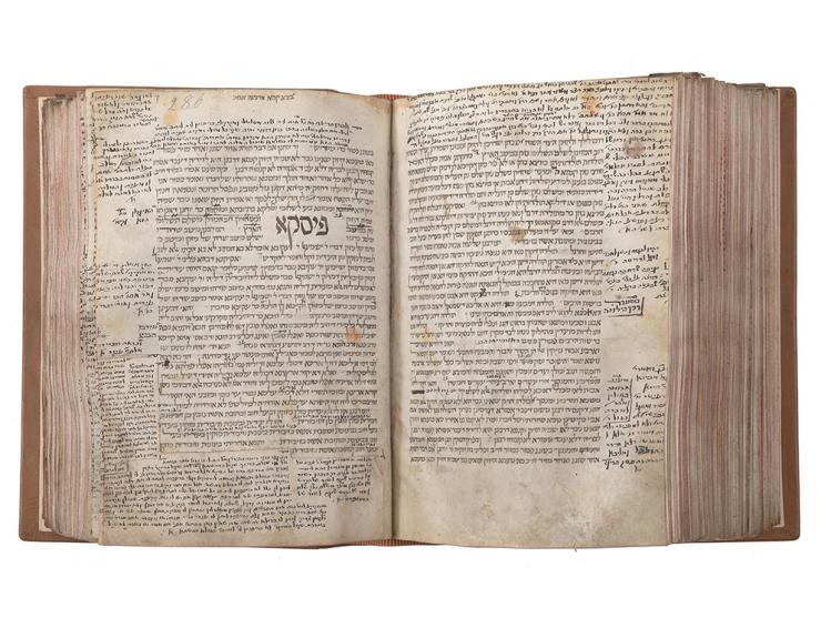 Manuscript on Parchment – Hilchot HaRif on Many Tractates – Spain, 14th Century –