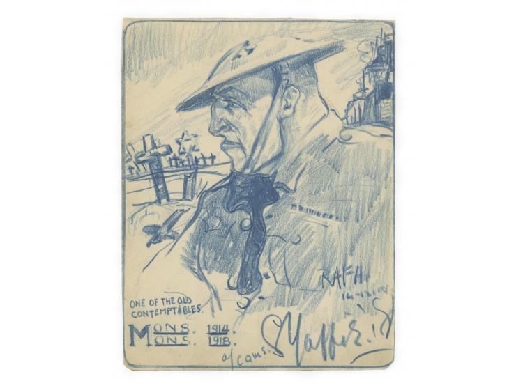 Album of Drawings – Souvenir from Soldiers of the Jewish Legion – 1918-1919
